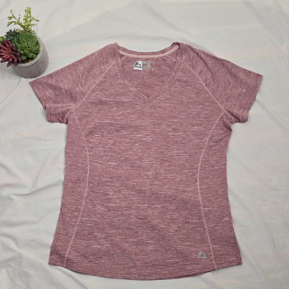 RBX Pink Fitted Short Sleeve T-Shirt Sz MED